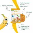 Kindersnack Pancakes Banane ready-to-eat (4x2 Stück) ab 3 Jahren Freche Freunde