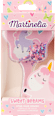 dětský kartáč na vlasy Unicorn s přesýpacími glitry Martinelia