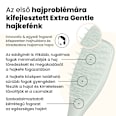 Kifésülő hajkefe Extra Gentle, hajhullásra és töredezésre hajlamos hajra, világoszöld Tangle Teezer