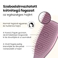 Kifésülő hajkefe Ultimate Detangler, normál hajra, fémes mályva színű Tangle Teezer
