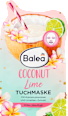 textilní pleťová maska Coconut Lime Balea