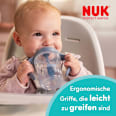 Trinklernflasche Perfect Match mit Strohhalm, Pinguin, 8+ Monate  NUK