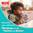 Trinklernflasche Perfect Match mit Strohhalm, Pinguin, 8+ Monate  NUK