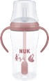Trinklernflasche Perfect Match mit Strohhalm, Bär, 8+ Monate  NUK