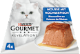 Nassfutter Katze Hochseefisch in Sauce, Revelations Mousse Multipack (4x57g) Purina Gourmet