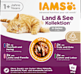 Nassfutter Katze Land & Sea Collection in Gelee Multipack (8x85 g) IAMS
