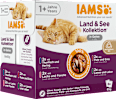 Nassfutter Katze Land & Sea Collection in Gelee Multipack (8x85 g) IAMS