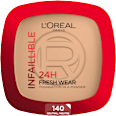 Infaillible 24H Fresh Wear pudră compactă 140 Golden Beige L'ORÉAL PARiS