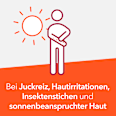 Hydrocortison-ratiopharm® 0,5 % Creme bei allergischen und entzündlichen Hautirritationen,  Juckreiz, sonnenbeanspruchter Haut und Insektenstichen ratiopharm