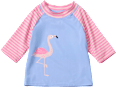 UV Shirt mit Flamingo-Motiv, lila & rosa, Gr. 110/116 PUSBLU