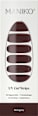 UV Nagelfolien Mahogany Maniko