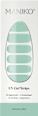 UV Nagelfolien Pediküre Shimmery Mint Maniko