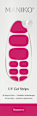 UV Nagelfolien Pediküre Raspberry Maniko
