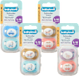 Schnuller Silikon symmetrisch 5-18 Monate sortiert babylove
