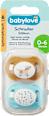 silikonový dudlík se sterilizačním boxem, 0-6 měsíců babylove