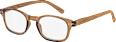 Очилата за четене, кафяви, диоптър +1,5 Visiomax