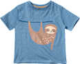 T-Shirt mit Faultier-Motiv, blau, Gr. 104 ALANA
