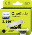 360 borotvabetét kombi szett, QP949/50 PHILIPS OneBlade