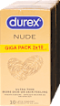 Óvszer Nude, nagy kiszerelés Durex