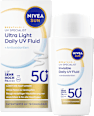 Sonnenfluid Gesicht invisible daily LSF 50+ NIVEA SUN