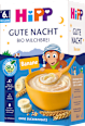 Abendbrei Milch Grieß Banane nach dem 6.Monat HiPP