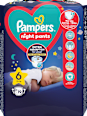 Гащички Night Pants 6 (15+ кг) Pampers night pants