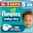 Windeln Gr. 5 (11-16 kg) Pampers baby-dry