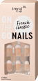 Künstliche Nägel On-The-Go Nails French Classic trend !t up