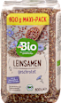 Saaten Leinsamen geschrotet Maxi-Pack dmBio