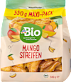 Trockenfrüchte Mango Streifen Maxi-Pack dmBio