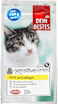 Суха храна за котки Sensitive с птиче месо DEIN BESTES