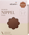 Silikon-Nippelpads Bronze (2 Paar) ebelin