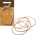 Armbänder elastisch Strass, Gold-Optik ebelin
