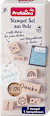 Stempel-Set aus Holz 8tlg. Profissimo