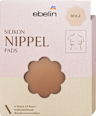 Silikon-Nippelpads Beige (2 Paar) ebelin