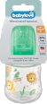 Silikonowa butelka do mleka dla niemowląt z szeroką szyjką, 150 ml babylove