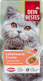 Katzenleckerli Leberwurstcreme mit Leber (8x10 g) Dein Bestes