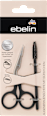 Nożyczki do brwi ze szczoteczką ebelin