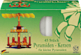 Pyramidenkerzen 14/70, weiß (Verteilung 60/40) Dekorieren & Einrichten