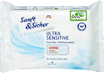 Vlhčený toaletný papier Ultra Sensitive Sanft&Sicher