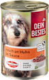 Nassfutter Hund reich an Huhn in Sauce Dein Bestes