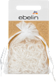 Mini-Haargummis in Organza-Säckchen transparent ebelin