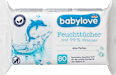 Feuchttücher mit 99 % Wasser babylove