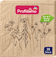 Salvete 2- slojne, motiv: cveće, 25x25cm Profissimo