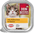 Nassfutter Katze mit Hühnchen in Sauce Dein Bestes