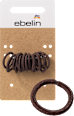 Haargummis mini braun ebelin