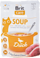 Polievka pre mačky care Soup with Duck Brit