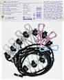 Wäscheleine mit Klammern  Profissimo