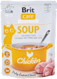 Polievka pre mačky care Soup with Chicken Brit