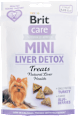Pochúťka pre psy care Mini Liver Detox Brit